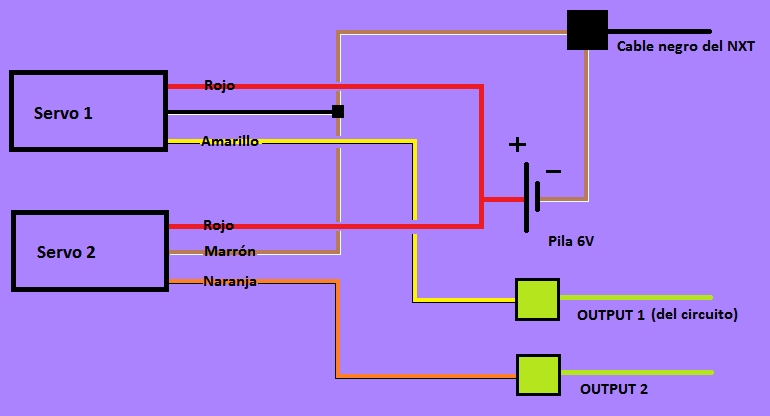 Conectar servomotores con I2C a LEGO MINDSTORM NXT